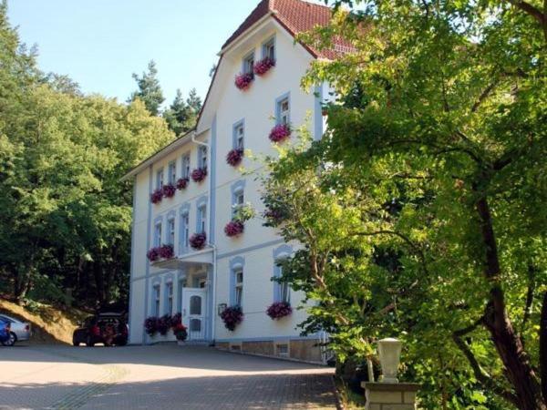 Waldhotel & Restaurant Bergschlosschen Hetzdorf Exterior foto
